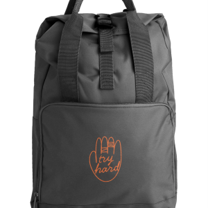 Try Hard Roll-Top Backpack - Image 2